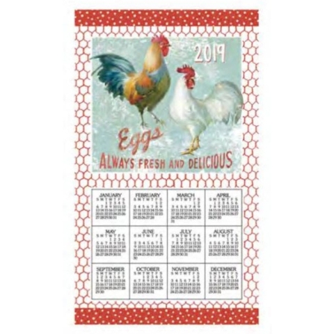2024 Cloth Calendar, Vintage Cloth Calendars, Kitchen Towel Calendar, Cloth Calendar Towels, Cloth Kitchen Calendars